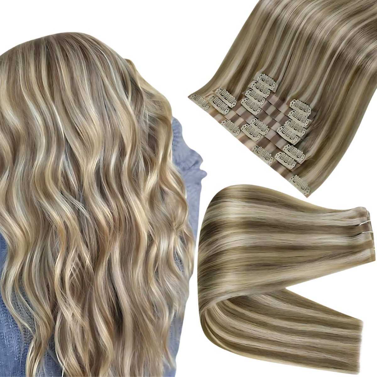 Clip-In Extension, Honey Bee