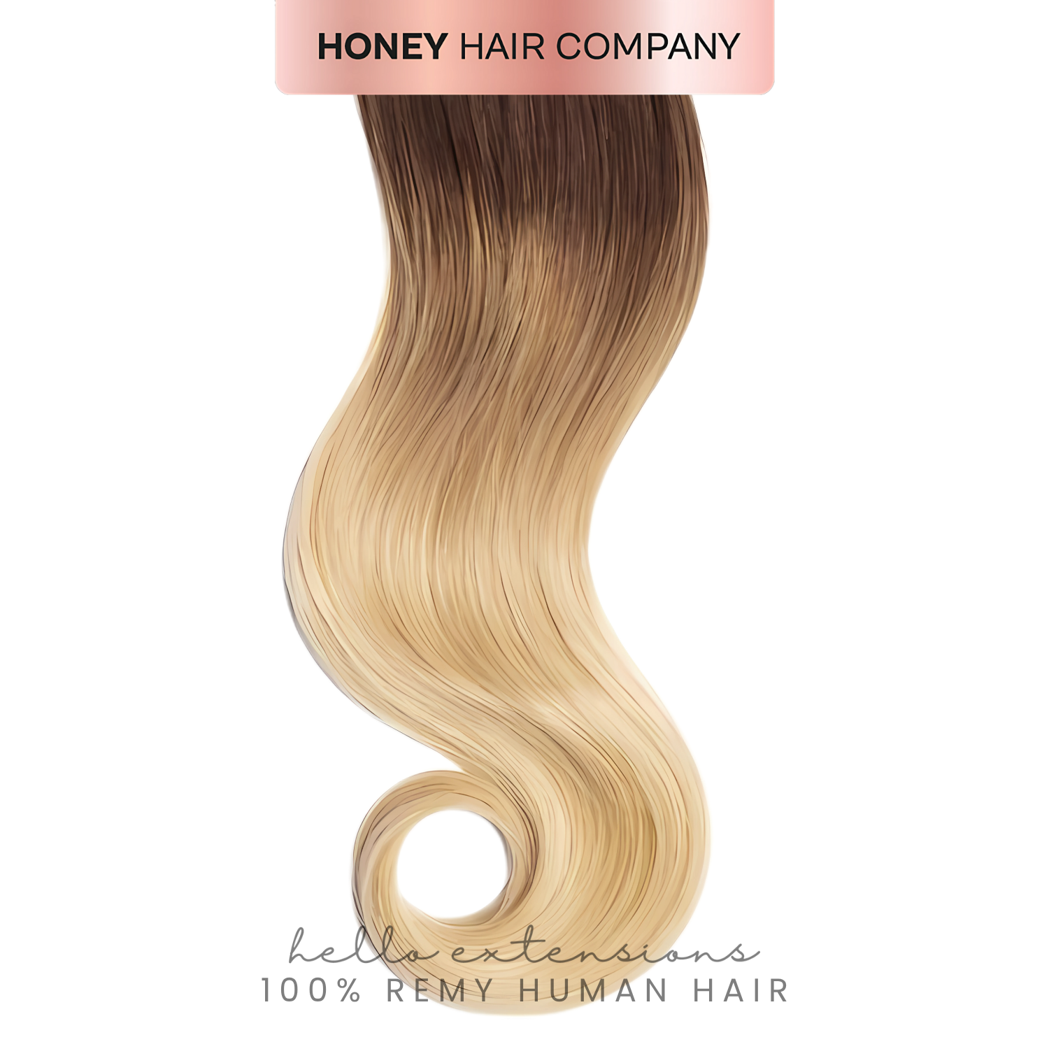Tape-In Extension, one piece, Freya Blonde