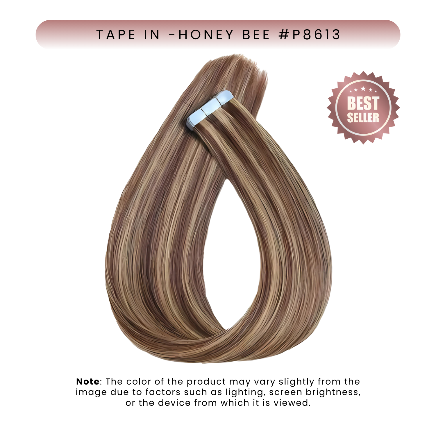 Tape-In Extensions, Honey Bee