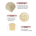 Clip-In Extension, Exclusive Pearl
