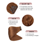Clip-In Extension, Carrot Cake