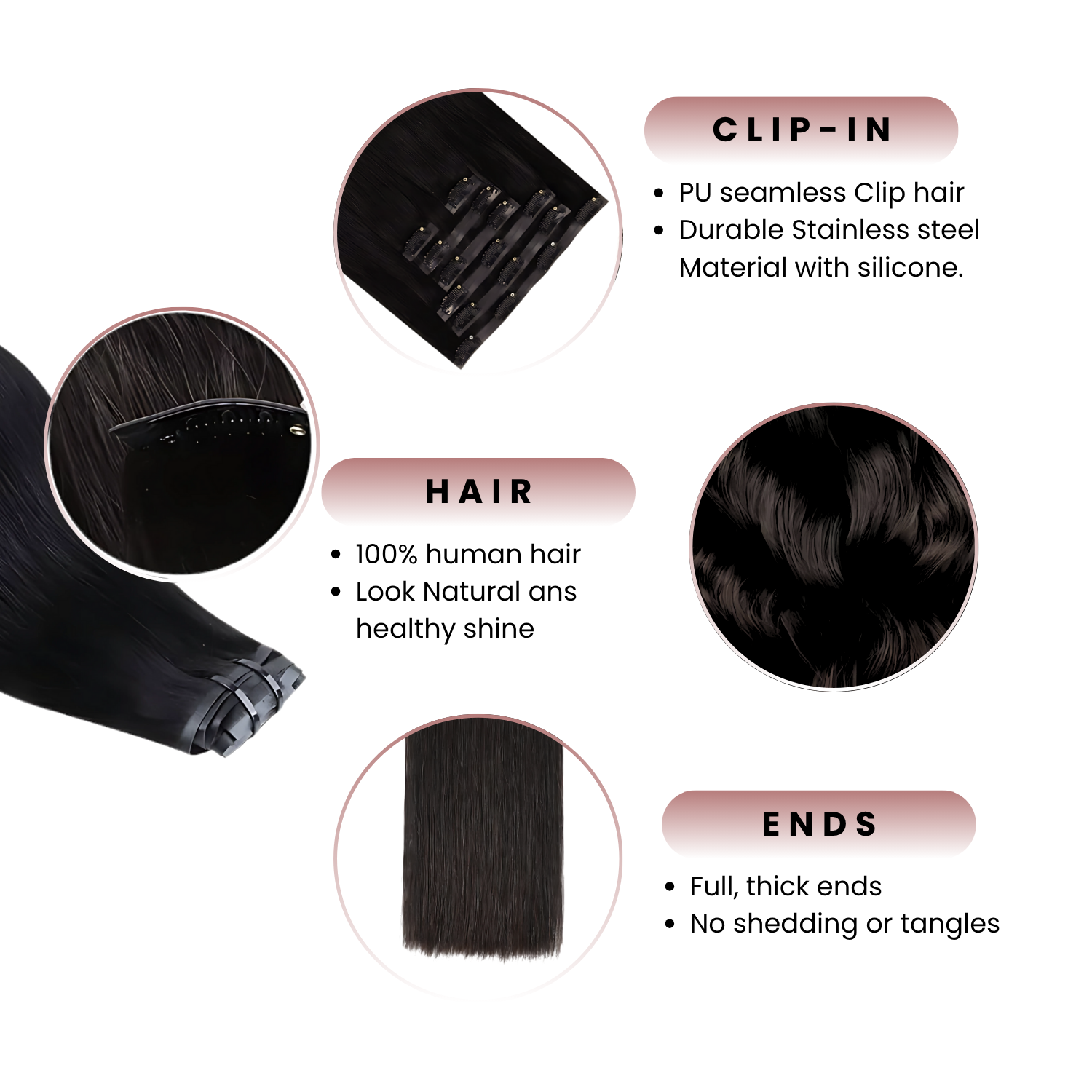 Clip-In Extension, Naughty Girl