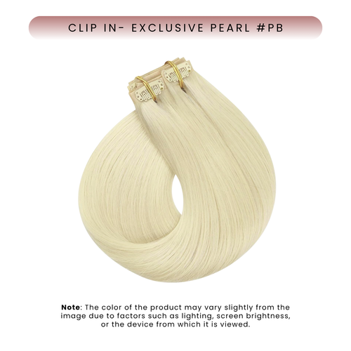 Clip-In Extension, Exclusive Pearl