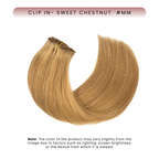 Clip-In Extension, Sweet Chestnut