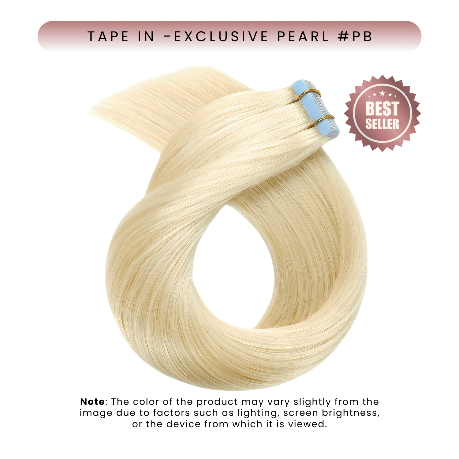 Tape-In Extension, Exclusive Pearl