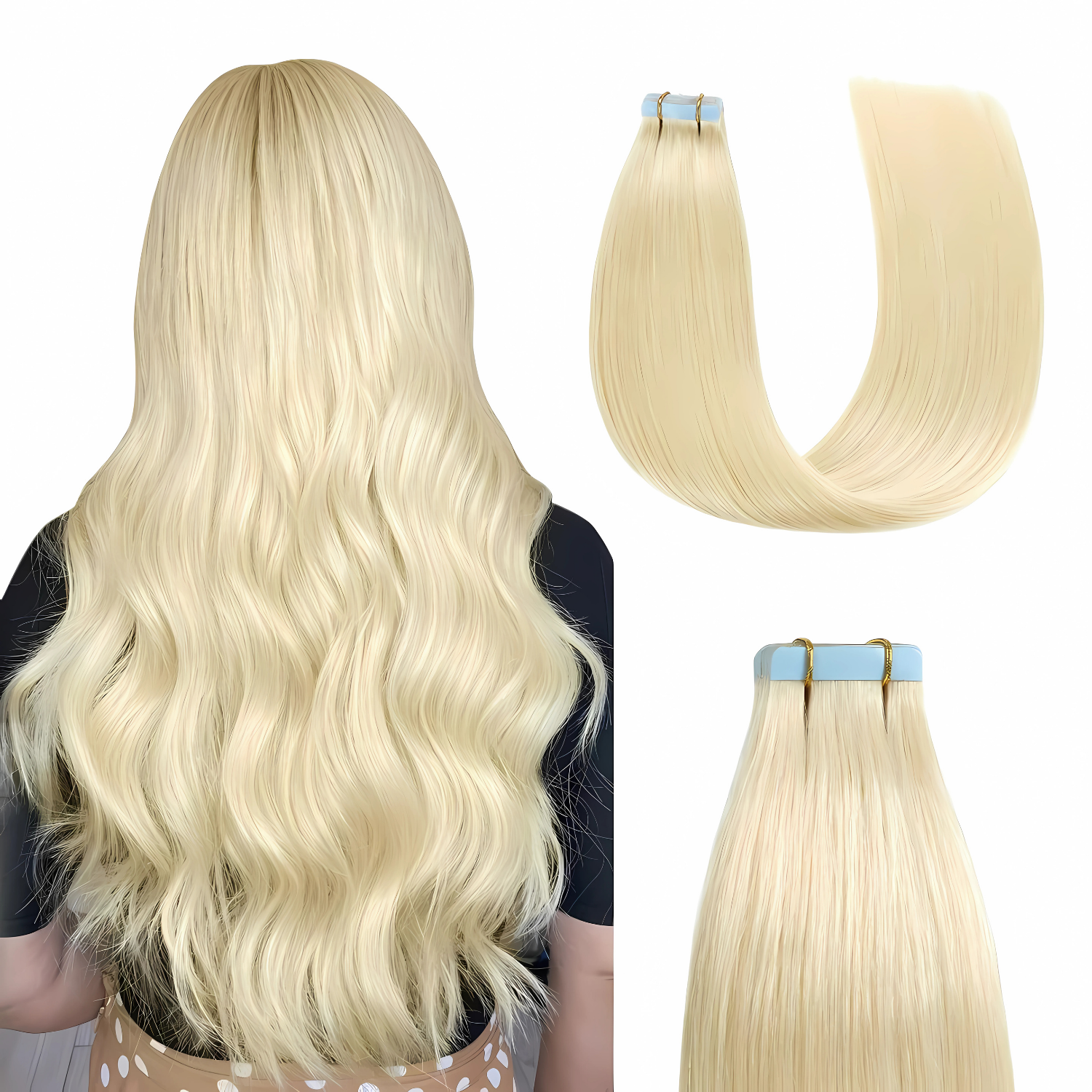 Tape-In Extension, Exclusive Pearl