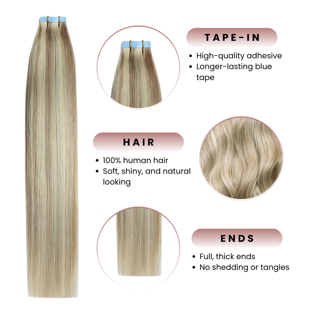 Tape-In Extension, The Creamy White
