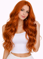 Clip-In Extension, Fashion Red